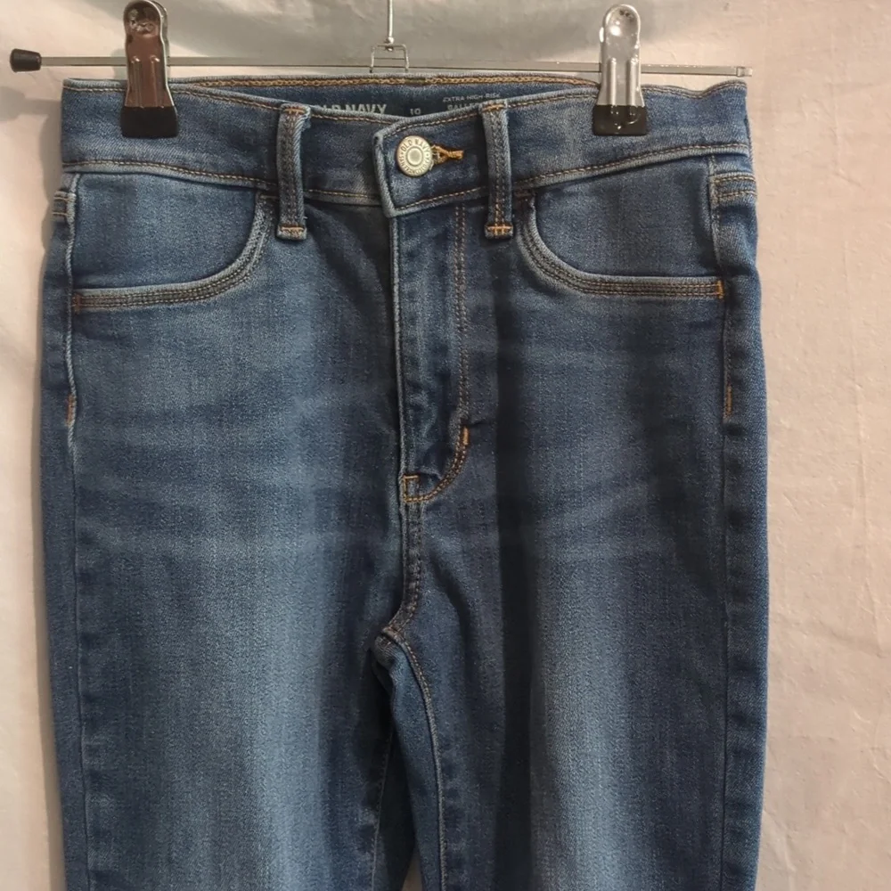 Old Navy | Extra High-Rise Ballerina Leggings Medium Blue | 10